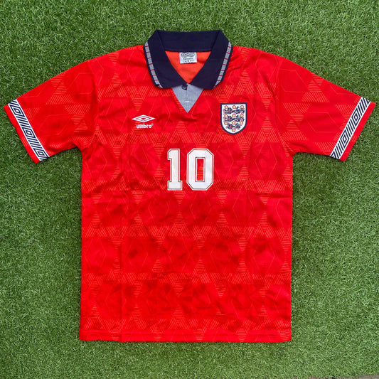 Retro England 1990 World Cup Away