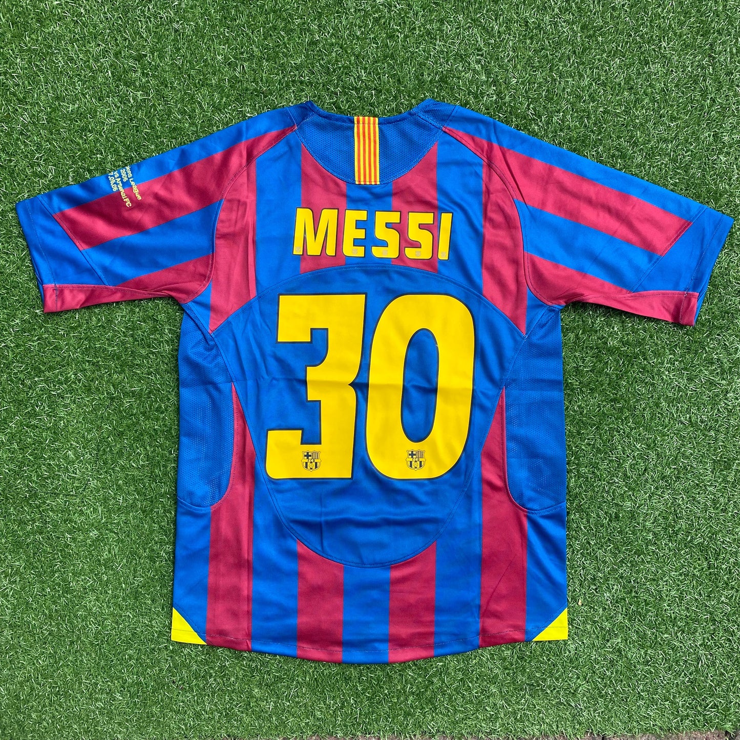 Retro Barcelona 2006 Champions League Final Home