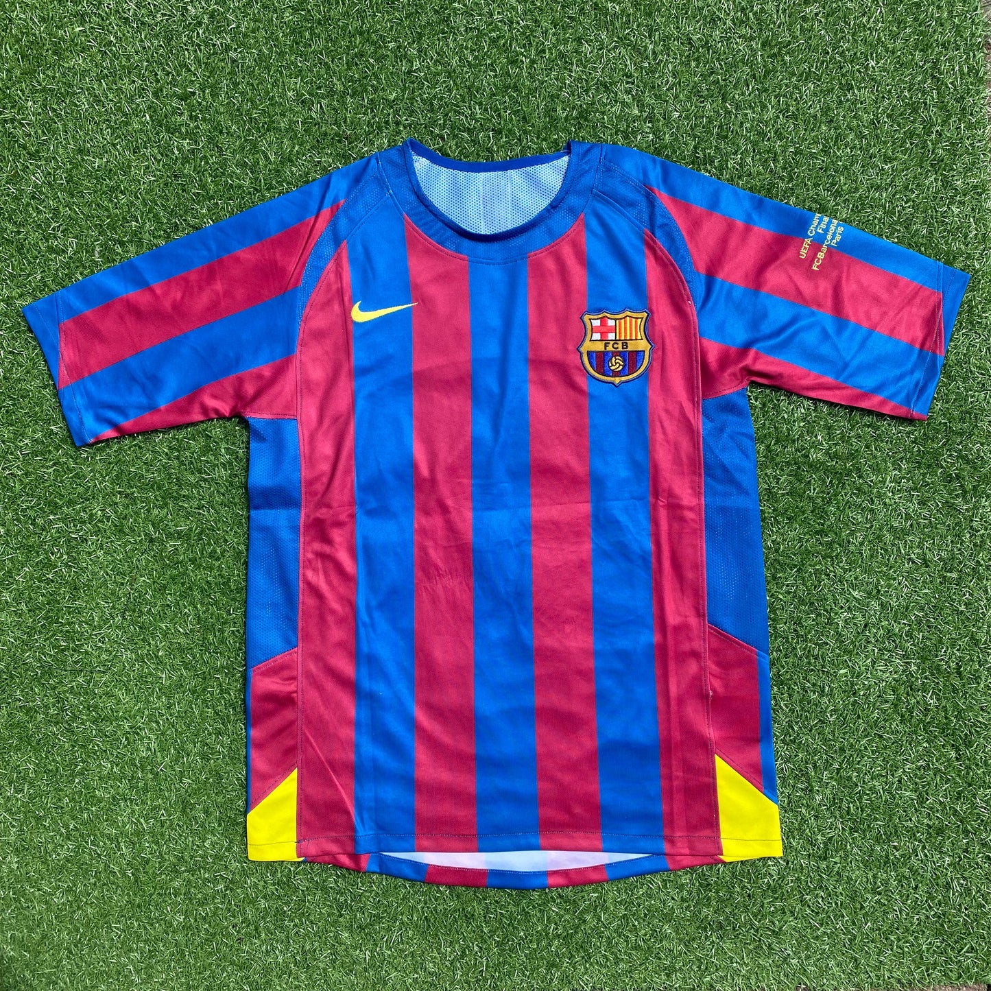 Retro Barcelona 2006 Champions League Final Home