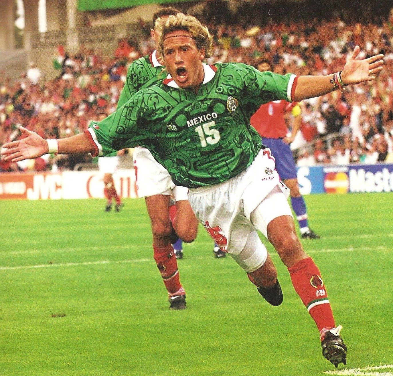 Retro Mexico 1994 World Cup Home